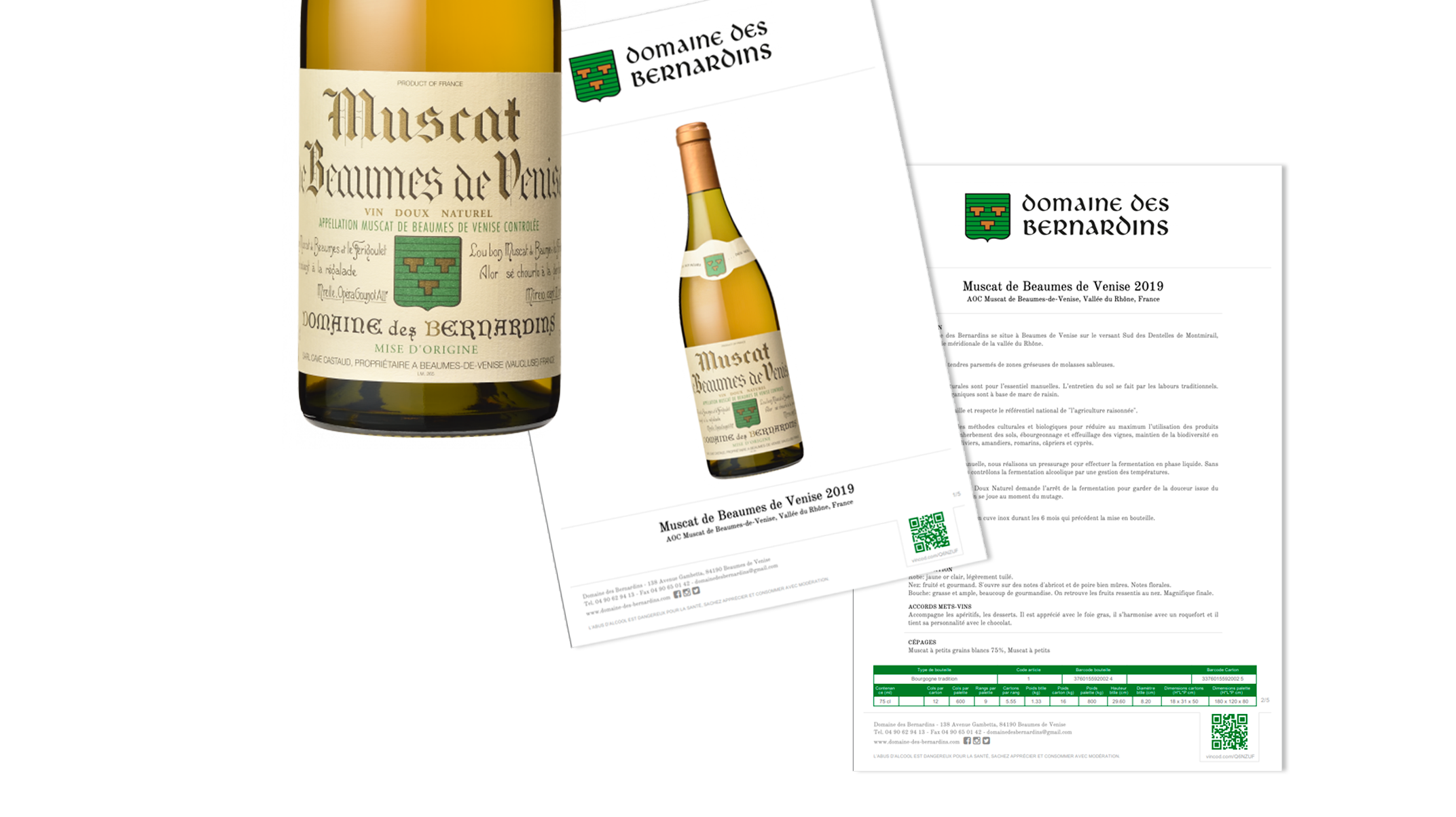 vin.co goodies and QR codes to enrich the buying experience